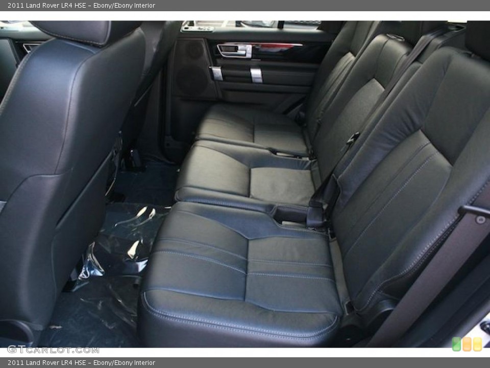 Ebony/Ebony Interior Photo for the 2011 Land Rover LR4 HSE #38744404