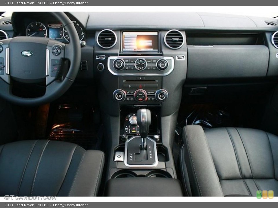 Ebony/Ebony Interior Dashboard for the 2011 Land Rover LR4 HSE #38744416