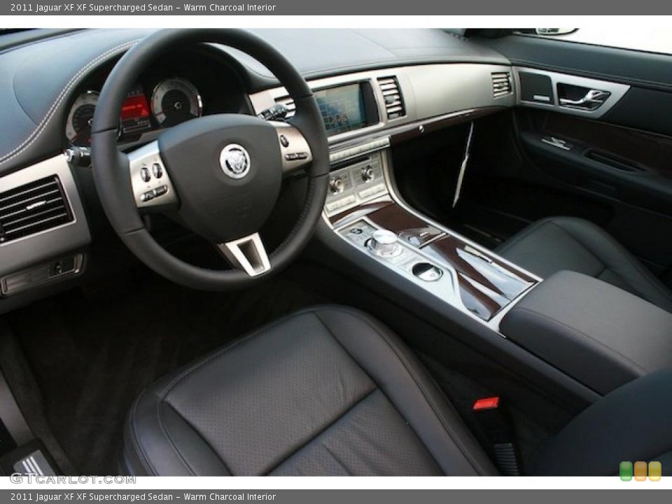 Warm Charcoal Interior Prime Interior for the 2011 Jaguar XF XF Supercharged Sedan #38744888