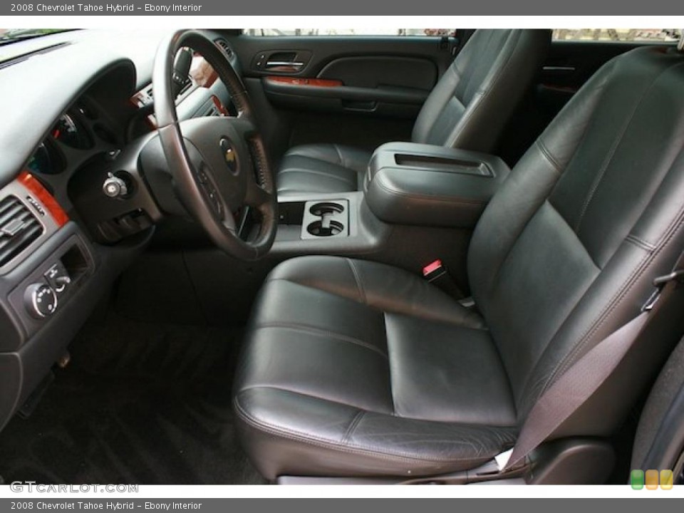 Ebony Interior Photo for the 2008 Chevrolet Tahoe Hybrid #38746228