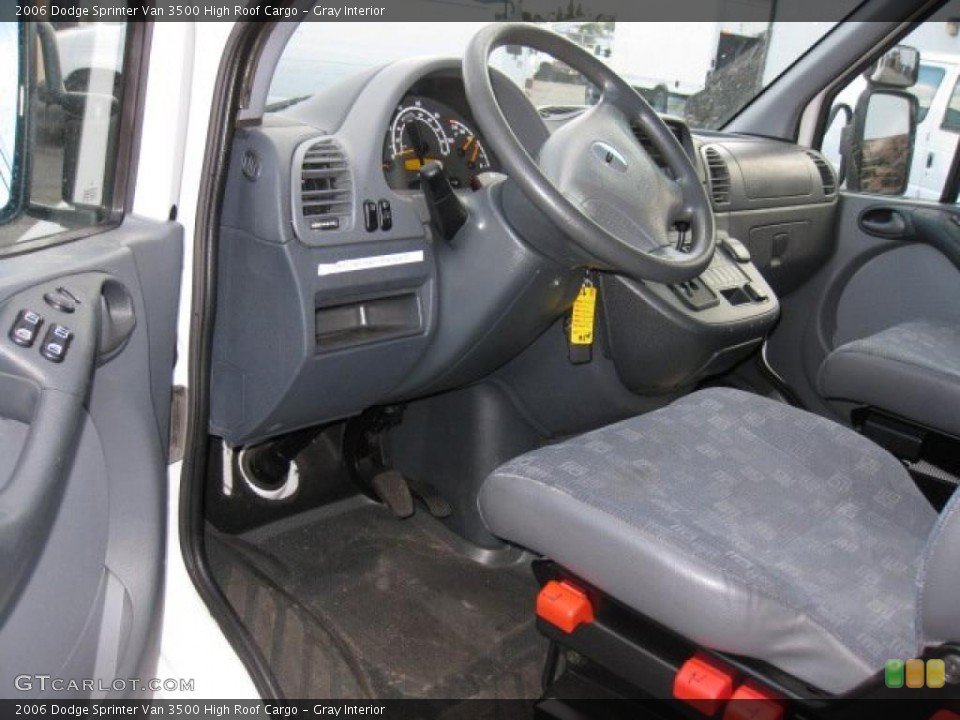 Gray Interior Photo for the 2006 Dodge Sprinter Van 3500 High Roof Cargo #38746432