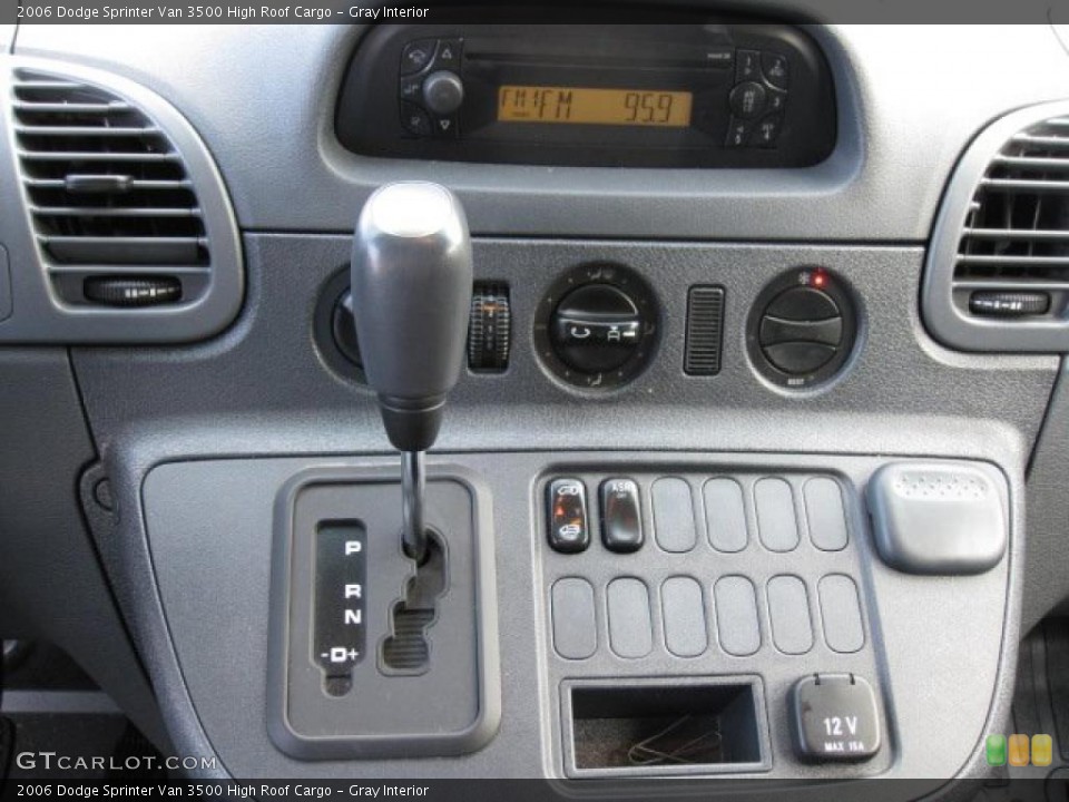 Gray Interior Transmission for the 2006 Dodge Sprinter Van 3500 High Roof Cargo #38746448