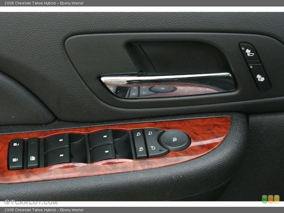 Ebony Interior Controls for the 2008 Chevrolet Tahoe Hybrid #38746456