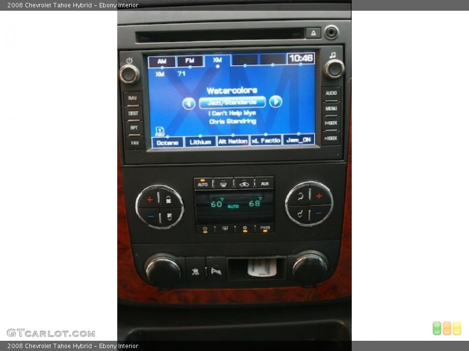 Ebony Interior Controls for the 2008 Chevrolet Tahoe Hybrid #38746484