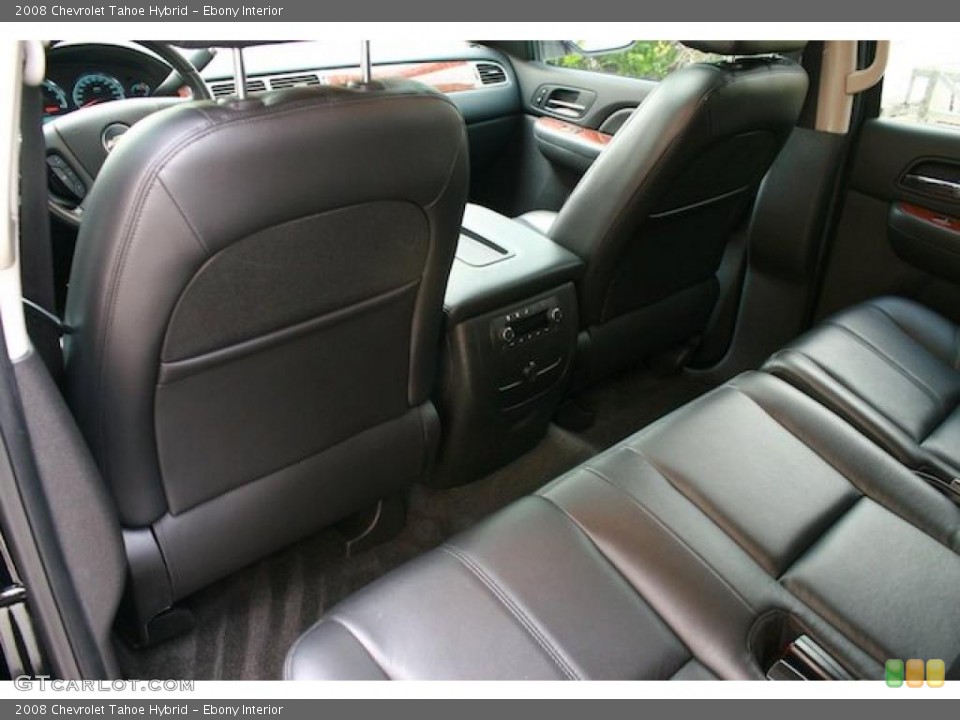 Ebony Interior Photo for the 2008 Chevrolet Tahoe Hybrid #38746540