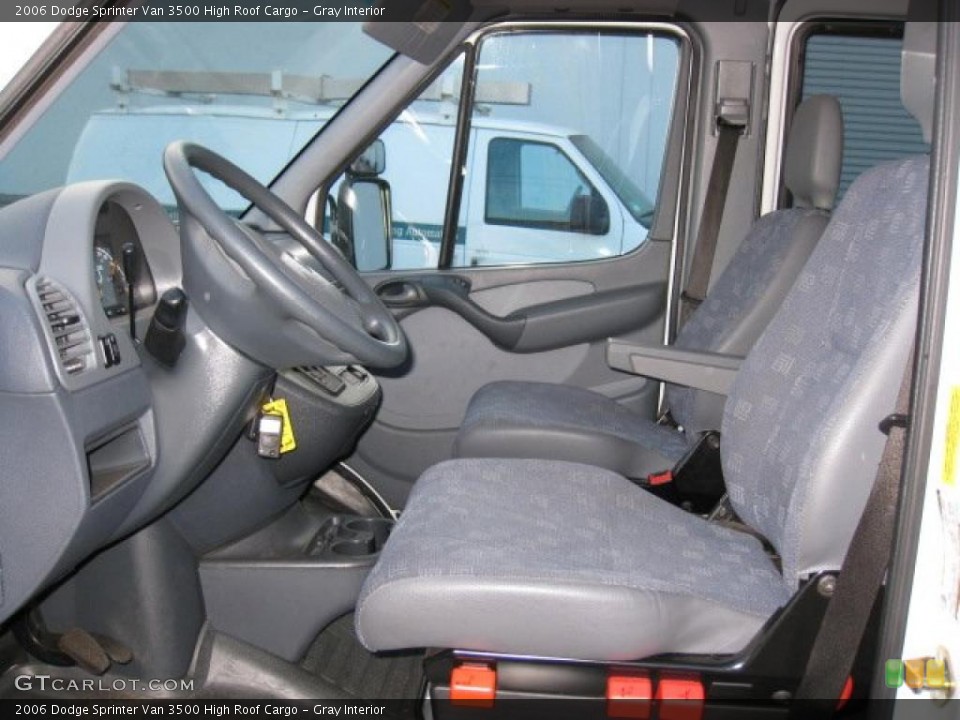 Gray Interior Photo for the 2006 Dodge Sprinter Van 3500 High Roof Cargo #38746564