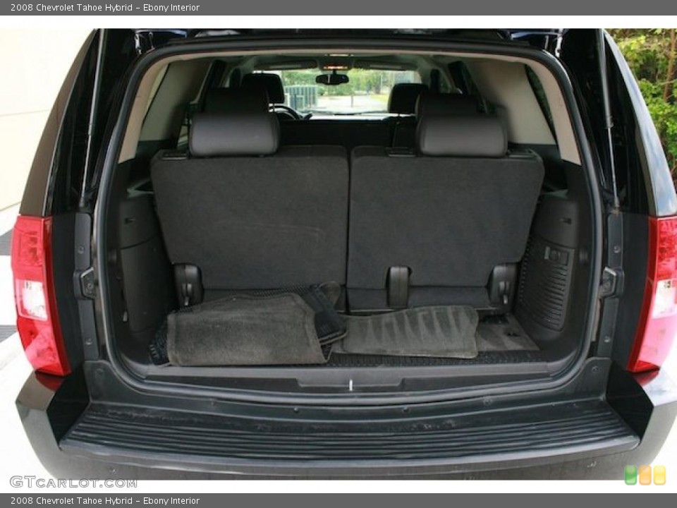 Ebony Interior Trunk for the 2008 Chevrolet Tahoe Hybrid #38746640