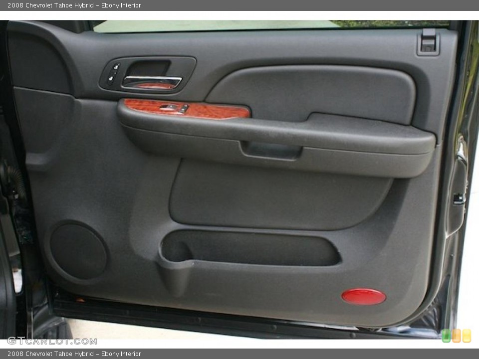 Ebony Interior Door Panel for the 2008 Chevrolet Tahoe Hybrid #38746888