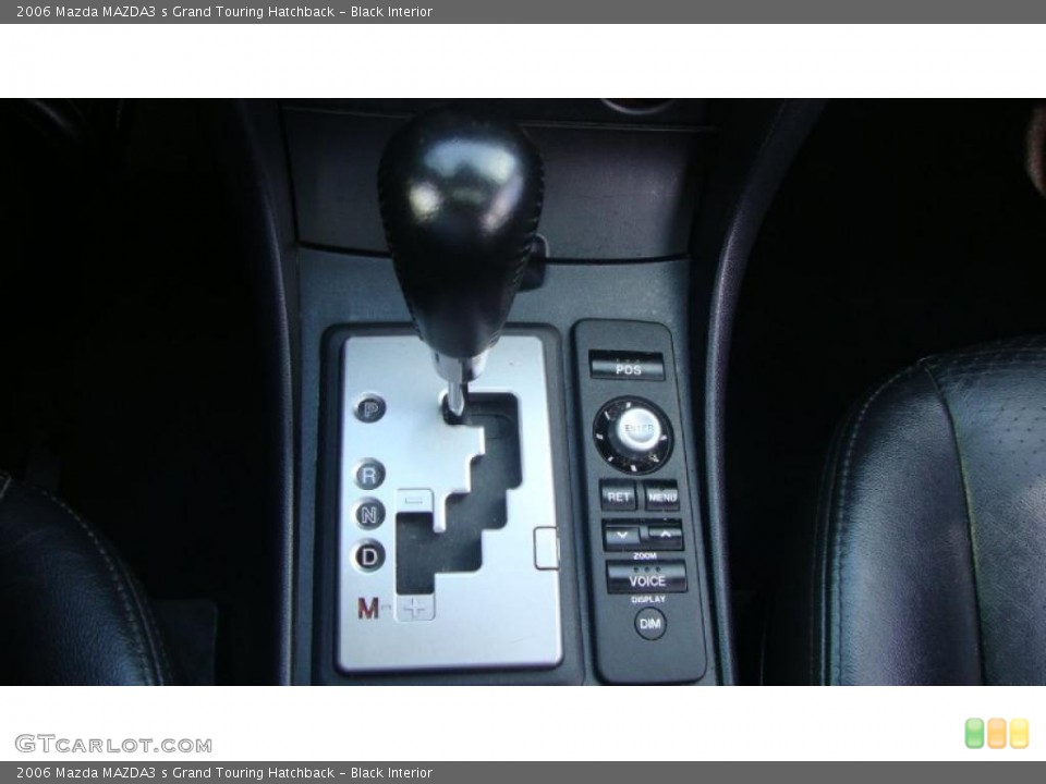 Black Interior Transmission for the 2006 Mazda MAZDA3 s Grand Touring Hatchback #38747540