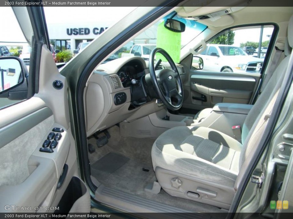 Medium Parchment Beige Interior Photo for the 2003 Ford Explorer XLT #38747896