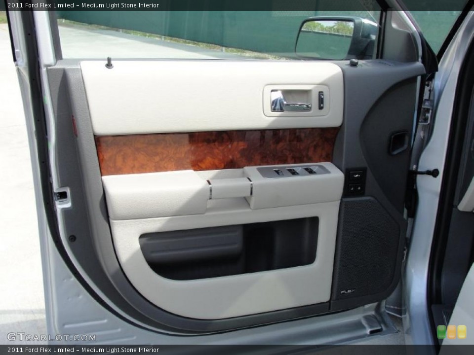 Medium Light Stone Interior Door Panel for the 2011 Ford Flex Limited #38749600