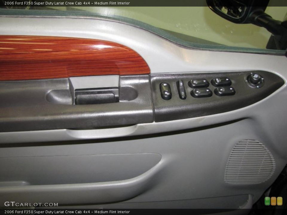 Medium Flint Interior Door Panel for the 2006 Ford F350 Super Duty Lariat Crew Cab 4x4 #38750132