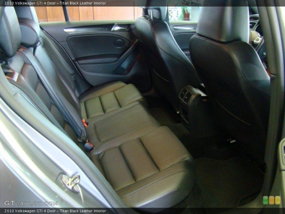 Titan Black Leather Interior Photo for the 2010 Volkswagen GTI 4 Door #38750262
