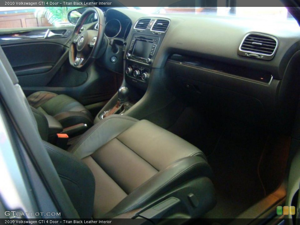 Titan Black Leather Interior Photo for the 2010 Volkswagen GTI 4 Door #38750288