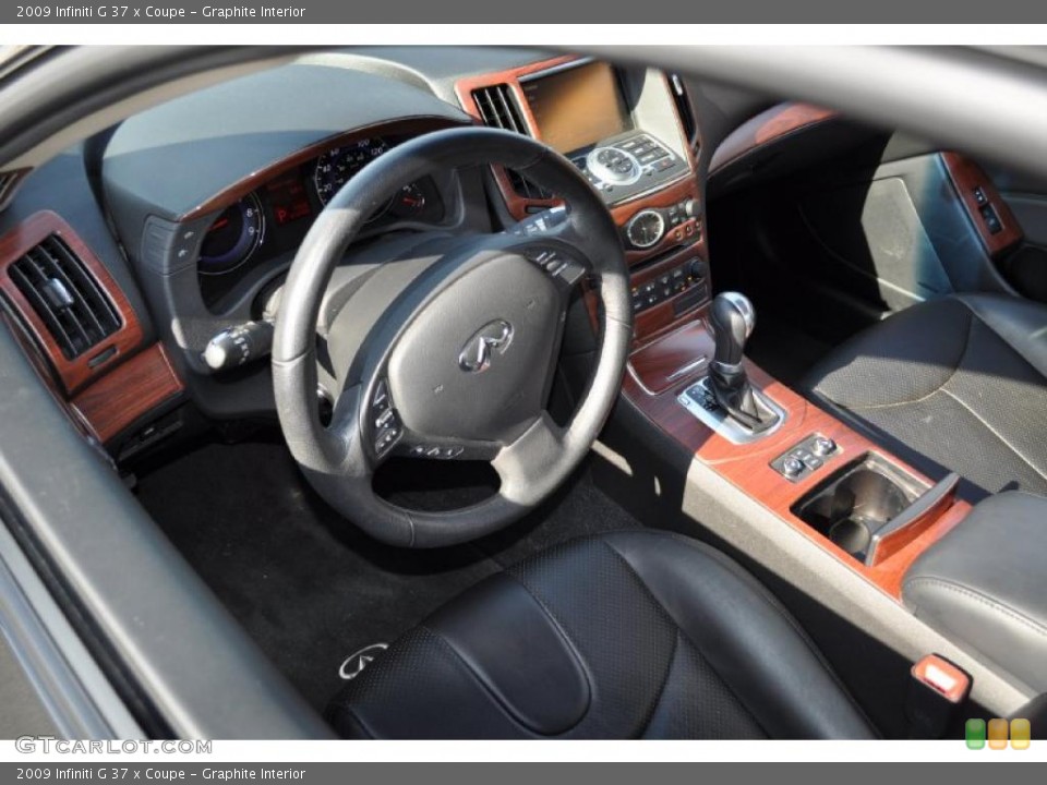 Graphite Interior Photo for the 2009 Infiniti G 37 x Coupe #38751300