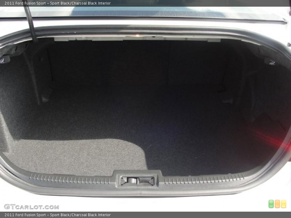 Sport Black/Charcoal Black Interior Trunk for the 2011 Ford Fusion Sport #38752596