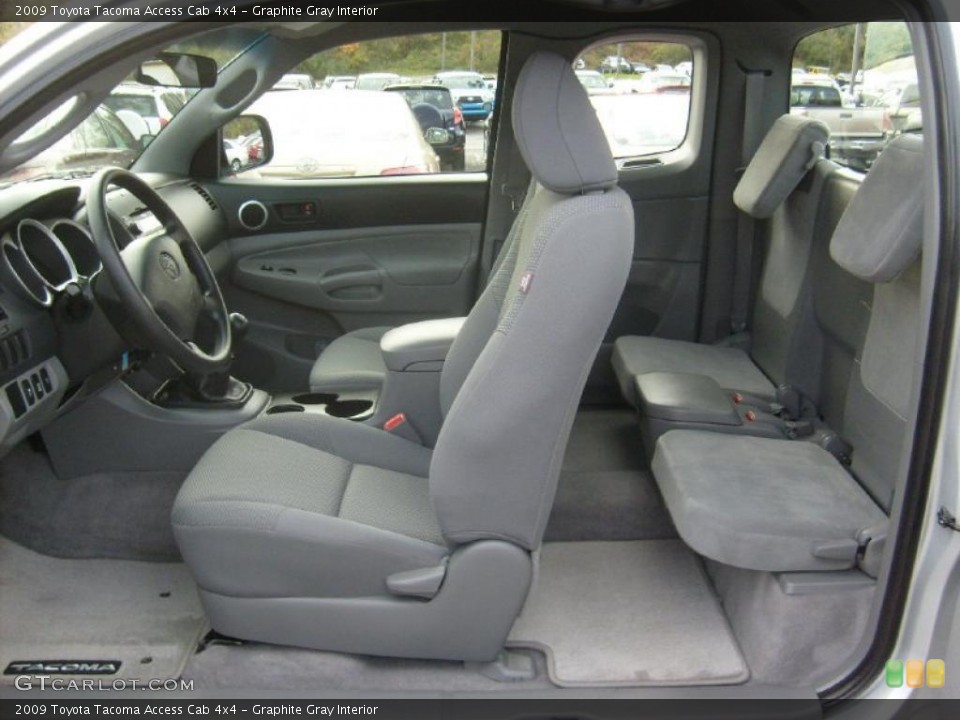 Graphite Gray Interior Photo for the 2009 Toyota Tacoma Access Cab 4x4 #38753256