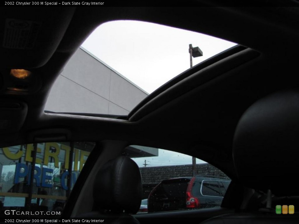 Dark Slate Gray Interior Sunroof for the 2002 Chrysler 300 M Special #38754856