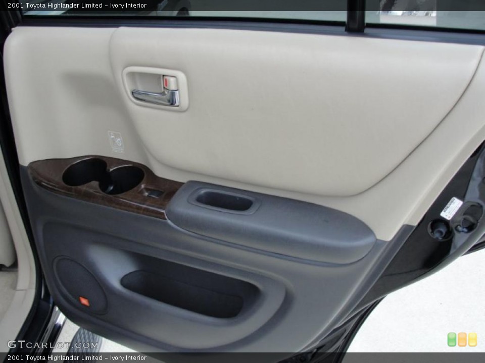 Ivory Interior Door Panel for the 2001 Toyota Highlander Limited #38755748