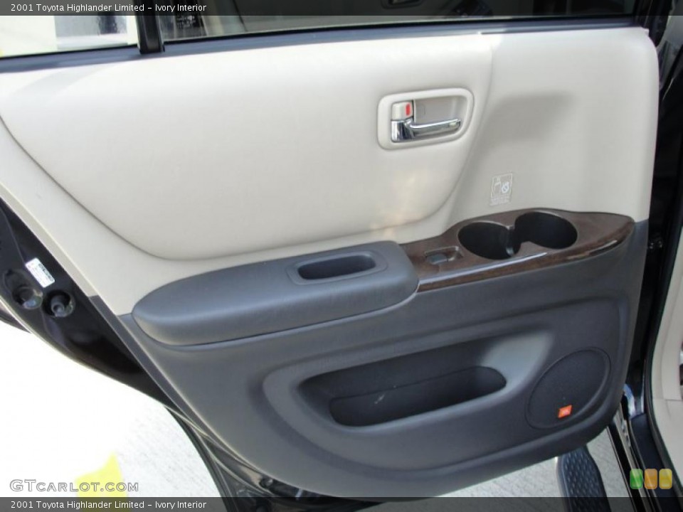 Ivory Interior Door Panel for the 2001 Toyota Highlander Limited #38755784