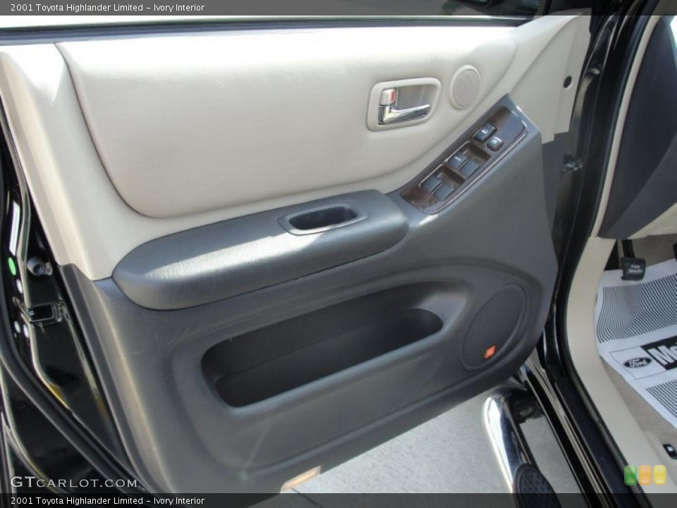 Ivory Interior Door Panel for the 2001 Toyota Highlander Limited #38755812