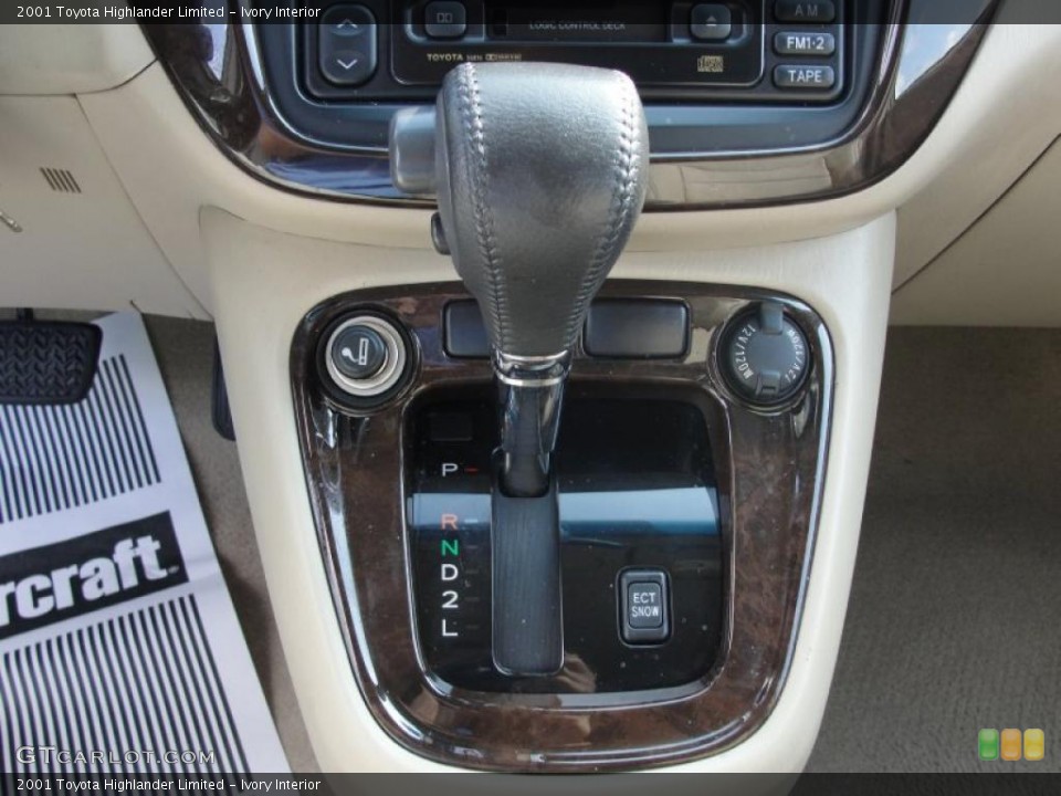Ivory Interior Transmission for the 2001 Toyota Highlander Limited #38755924