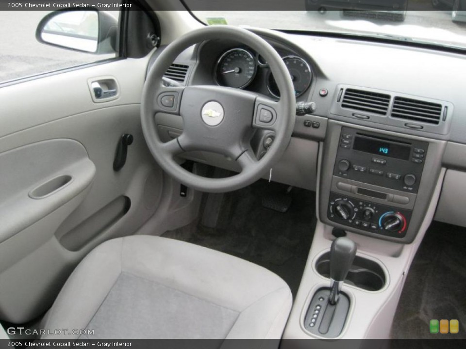 Gray Interior Dashboard for the 2005 Chevrolet Cobalt Sedan #38756020
