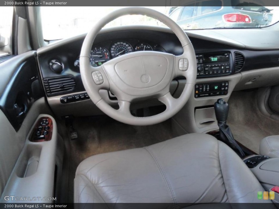 Taupe Interior Dashboard for the 2000 Buick Regal LS #38756160