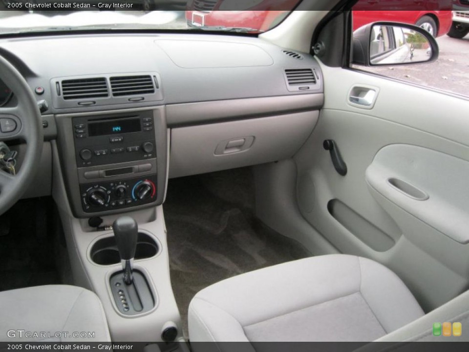 Gray Interior Dashboard for the 2005 Chevrolet Cobalt Sedan #38756196