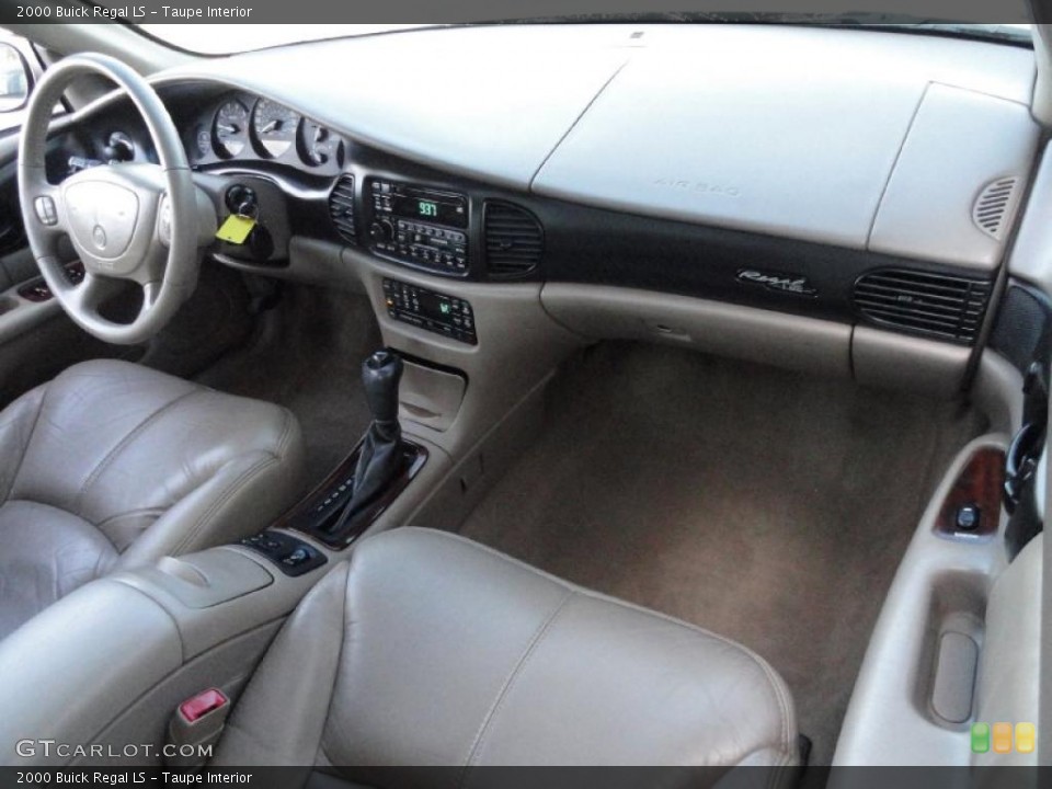 Taupe Interior Dashboard for the 2000 Buick Regal LS #38756280