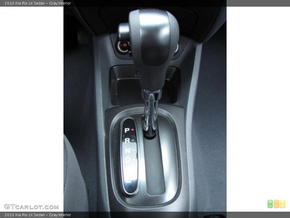 Gray Interior Transmission for the 2010 Kia Rio LX Sedan #38757636