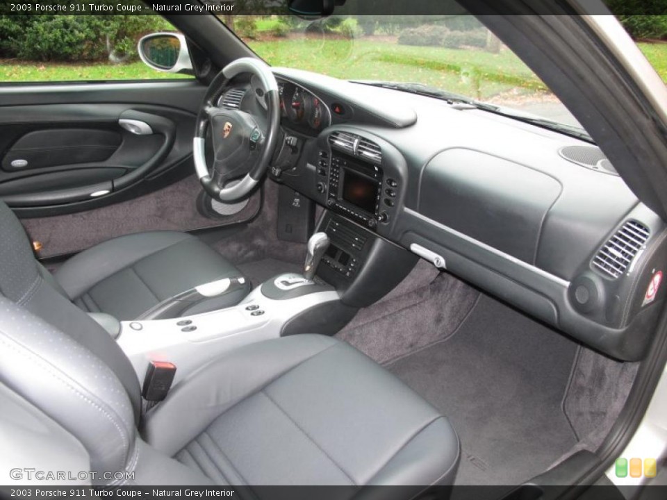Natural Grey Interior Dashboard for the 2003 Porsche 911 Turbo Coupe #38757784