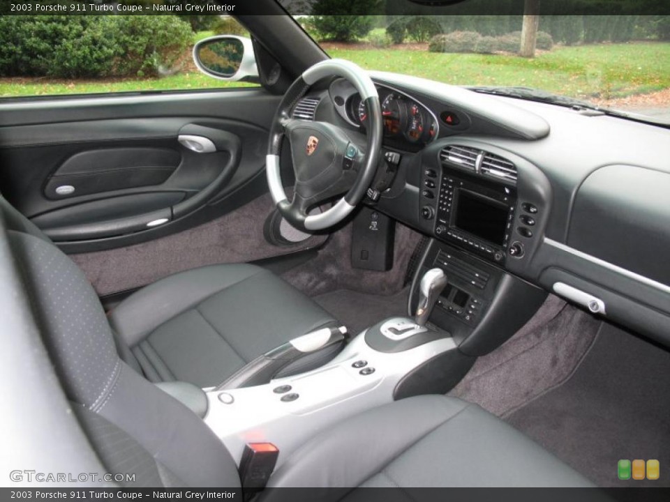 Natural Grey Interior Dashboard for the 2003 Porsche 911 Turbo Coupe #38757808