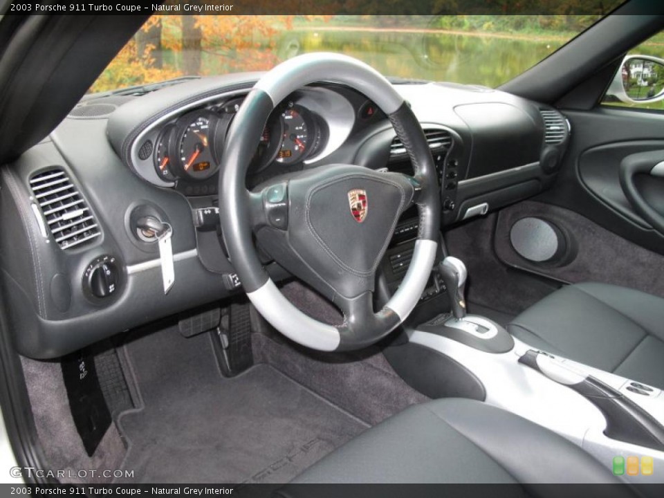 Natural Grey Interior Photo for the 2003 Porsche 911 Turbo Coupe #38757848