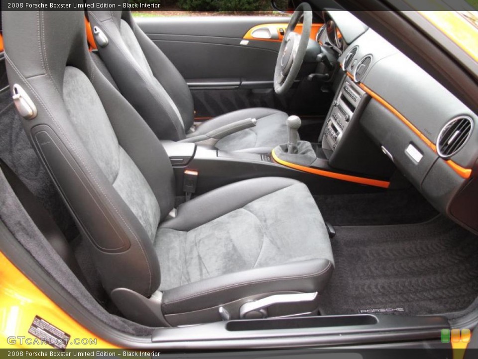 Black Interior Photo for the 2008 Porsche Boxster Limited Edition #38758636