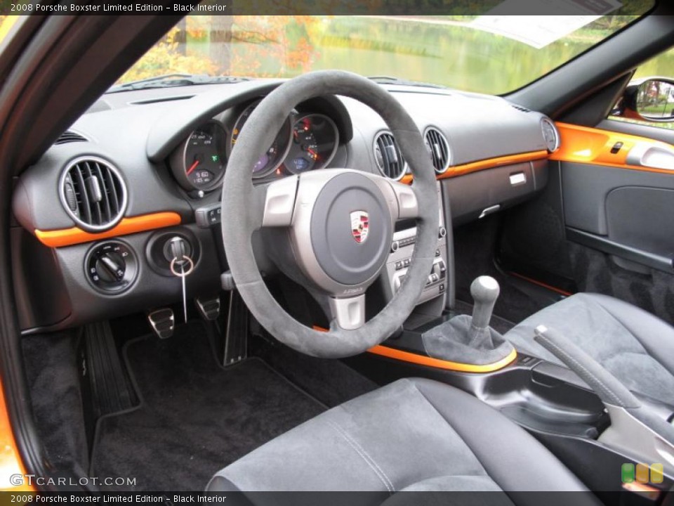 Black Interior Photo for the 2008 Porsche Boxster Limited Edition #38758700