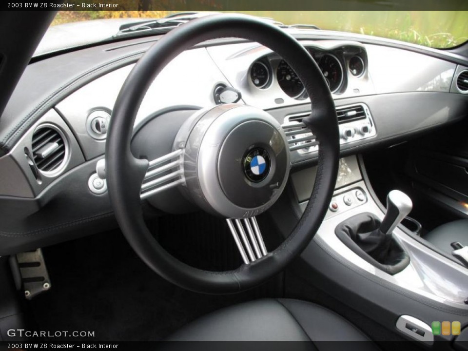 Black Interior Steering Wheel for the 2003 BMW Z8 Roadster #38759048