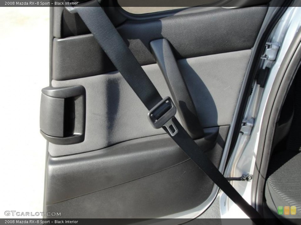 Black Interior Door Panel for the 2008 Mazda RX-8 Sport #38760476