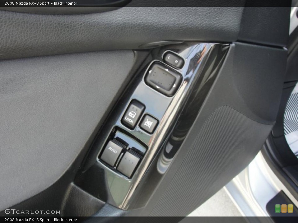 Black Interior Door Panel for the 2008 Mazda RX-8 Sport #38760628