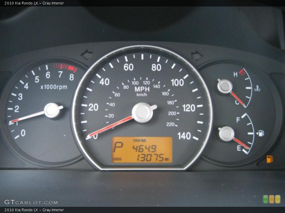 Gray Interior Gauges for the 2010 Kia Rondo LX #38761132