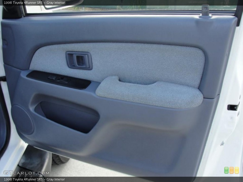 Gray Interior Door Panel for the 1998 Toyota 4Runner SR5 #38762824
