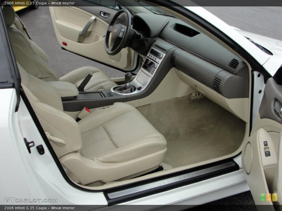 Wheat Interior Photo for the 2006 Infiniti G 35 Coupe #38762900