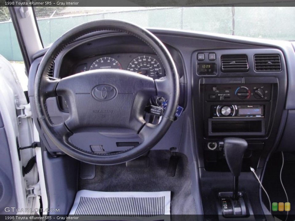 Gray Interior Dashboard for the 1998 Toyota 4Runner SR5 #38763028