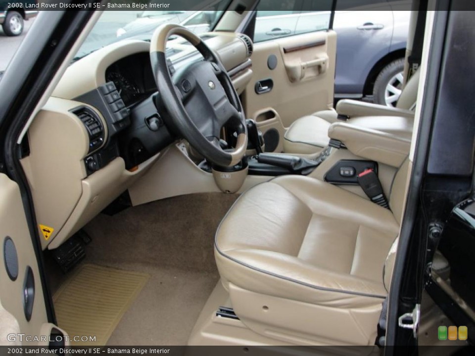 Bahama Beige Interior Photo for the 2002 Land Rover Discovery II SE #38763100