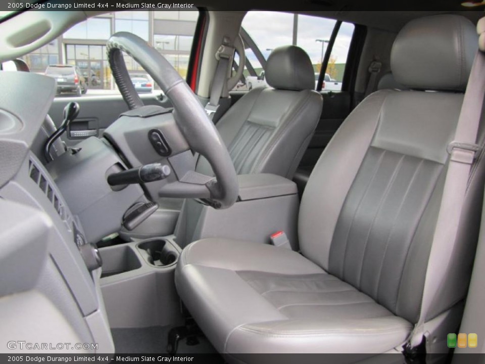 Medium Slate Gray Interior Photo for the 2005 Dodge Durango Limited 4x4 #38763576