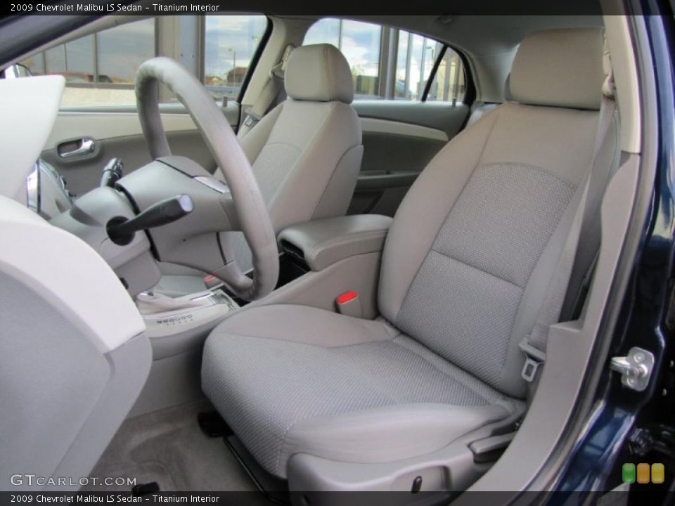 Titanium Interior Photo for the 2009 Chevrolet Malibu LS Sedan #38763800