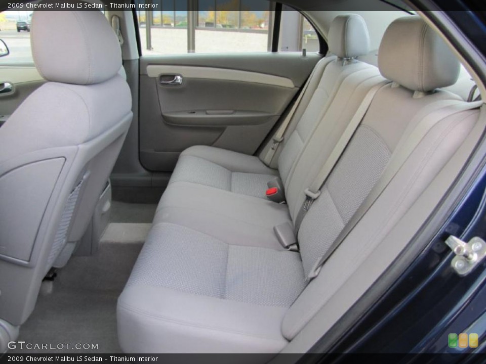 Titanium Interior Photo for the 2009 Chevrolet Malibu LS Sedan #38763812
