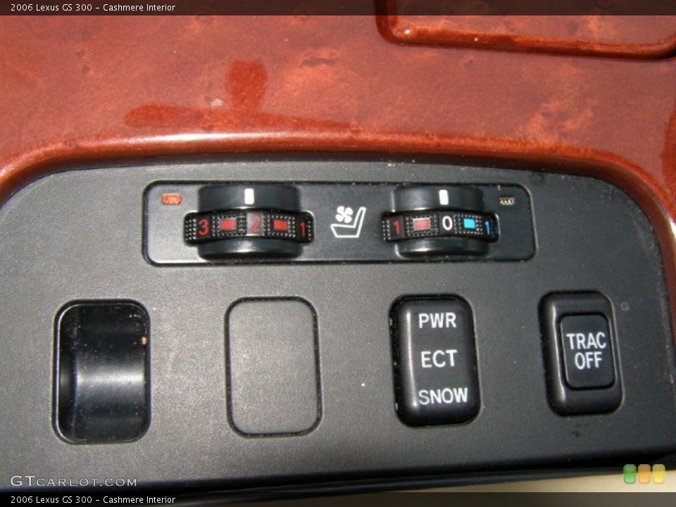 Cashmere Interior Controls for the 2006 Lexus GS 300 #38763916