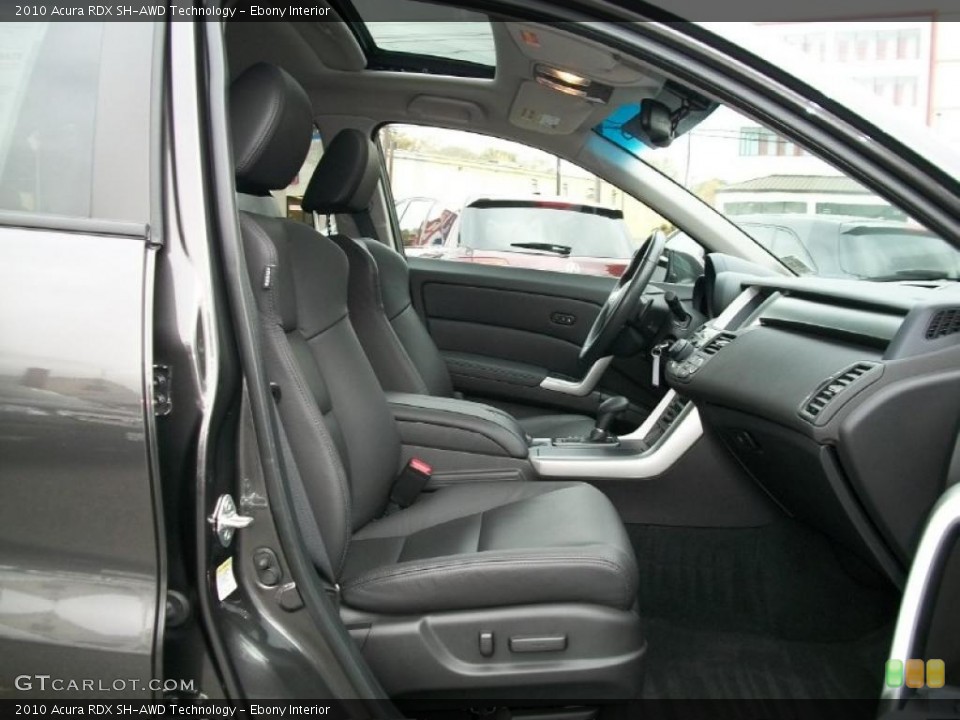 Ebony Interior Photo for the 2010 Acura RDX SH-AWD Technology #38764184