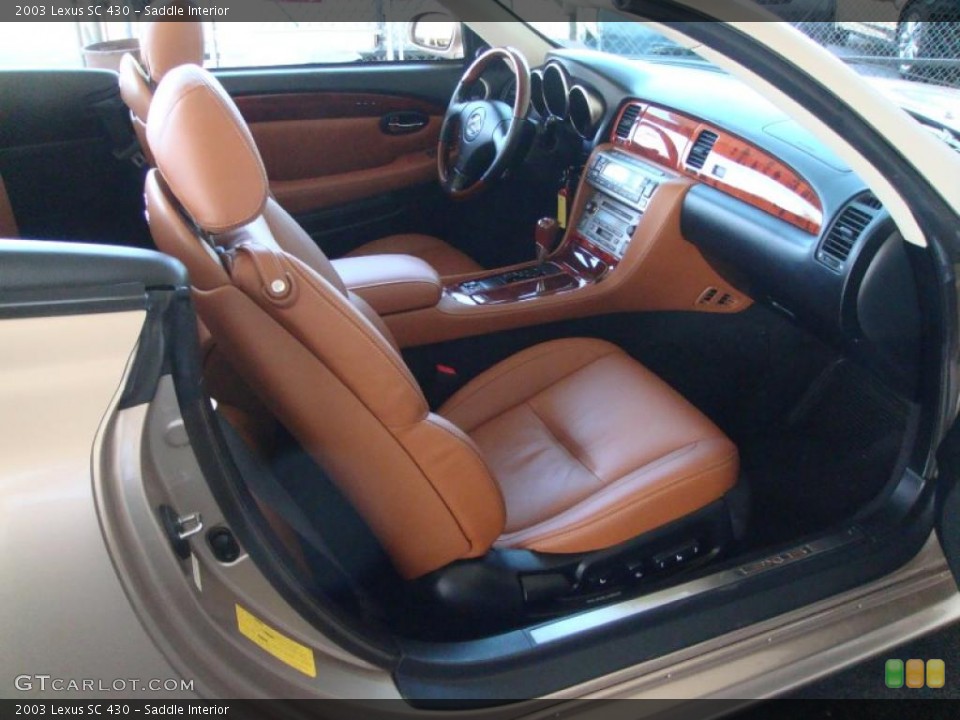 Saddle Interior Photo for the 2003 Lexus SC 430 #38765681